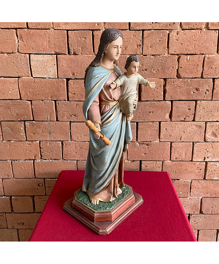 imagem do produto Nossa Senhora Auxiliadora 63cm Barroca - IR341A