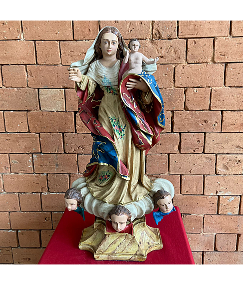 imagem de Nossa Senhora do Carmo 78cm - IR292