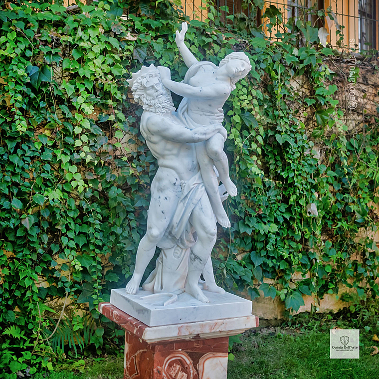 imagem do produto O Rapto de Proserpina em M�rmore Carrara 108cm - EMP625 Arte Cl�ssica e Sofistica��o
