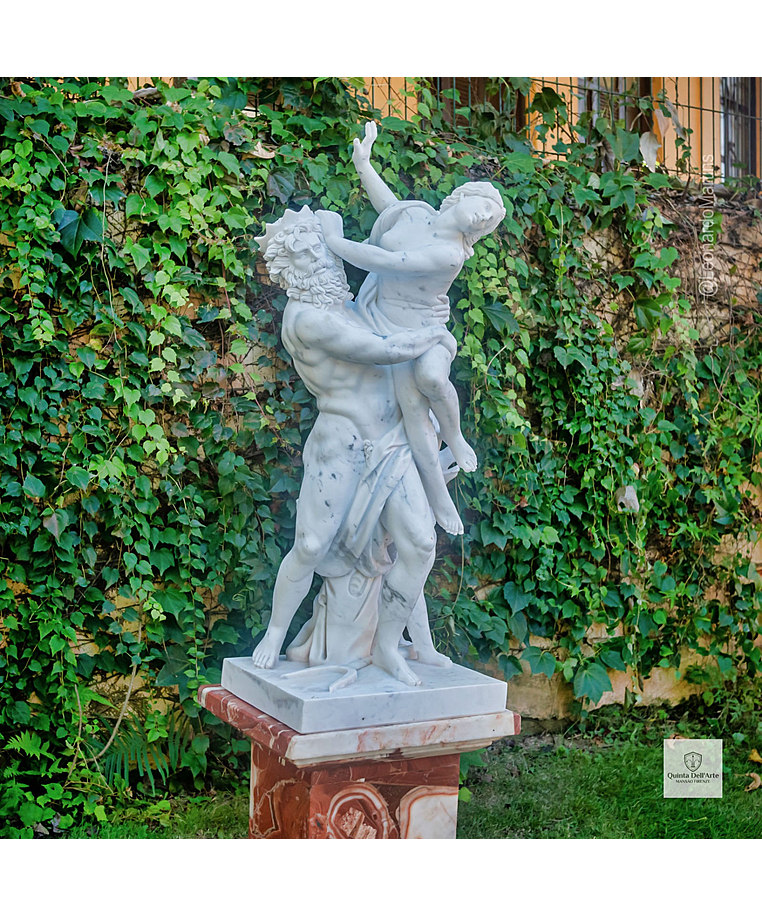 imagem do produto O Rapto de Proserpina em M�rmore Carrara 108cm - EMP625