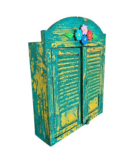 imagem de Oratrio Pequeno Com Espelho 60cm - IM337