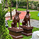 imagem do produto Par de Escultura Cachorro Dobermann 134cm VRF225B Impon�ncia e Eleg�ncia