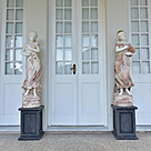 imagem do produto Par de Esculturas Lady Primavera em M�rmore 130cm - EMP280 Eleg�ncia para Projetos 