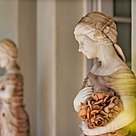 imagem do produto Par de Esculturas Lady Primavera em M�rmore 130cm - EMP280 Eleg�ncia para Projetos 