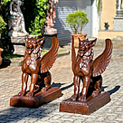 imagem do produto Par de Esculturas Quimera 95cm EF410P Misticismo e Eleg�ncia