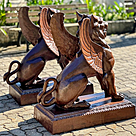 imagem do produto Par de Esculturas Quimera 95cm - EF410P