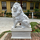 imagem do produto Par de Le�o com Escudo 200cm - EMP463