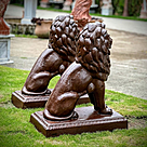 imagem do produto Par de Le�o Ferro Fundido 100cm - EF406P