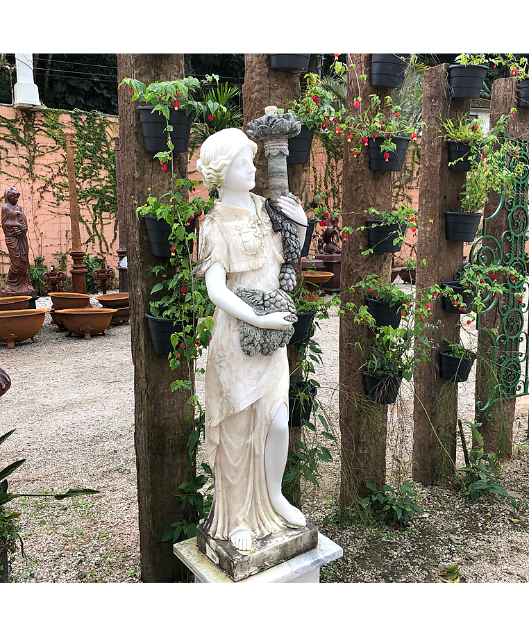 imagem do produto Par de Lumin�ria Belga em M�rmore 170cm - EMP384 Design Sofisticado