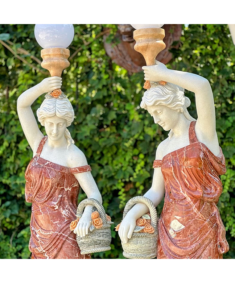 imagem do produto Par de Lumin�rias em M�rmore 160cm - EMP612