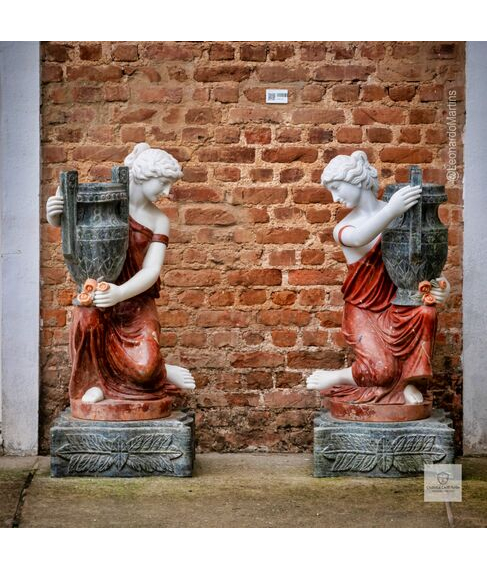 imagem de Par de Ninfas com Cantaro 120cm - EMP498