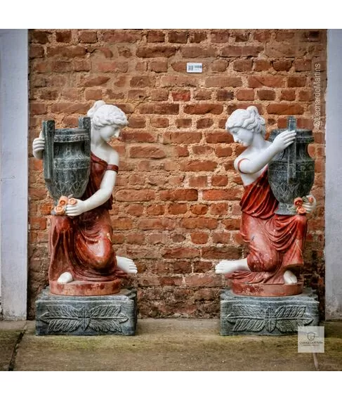 imagem de Par de Ninfas com Cantaro 120cm - EMP498