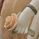 imagem do produto Par Lumin�rias em M�rmore Rosa 230cm - EMP485