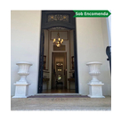 imagem do produto Par Vaso de M�rmore com Base 105cm - VMP132