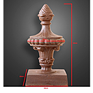 imagem do produto Pinha Decorativa com Base 65cm em Ferro Fundido VRF163 Para Jardins e Projetos Cl�ssicos 