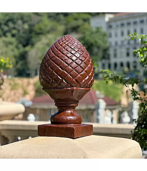 imagem de Pinha em Ferro Fundido 60cm VRF024 Detalhe Clássico e Sofisticado