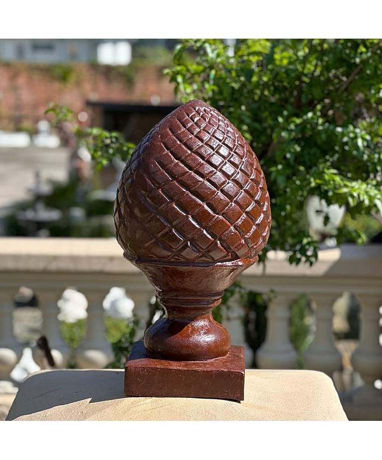 imagem do produto Pinha em Ferro Fundido 60cm VRF024 Detalhe Cl�ssico e Sofisticado