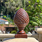 imagem do produto Pinha em Ferro Fundido 60cm VRF024 Detalhe Cl�ssico e Sofisticado