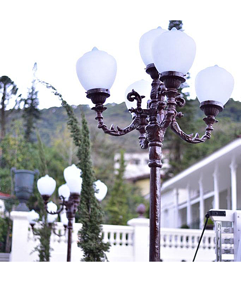 imagem de Poste Florena com 5 braos 330cm - VRF283