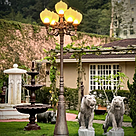 imagem do produto Poste Floren�a com 5 Bra�os 330cm VRF283 Para Ilumina��o de Jardins e �reas Externas 