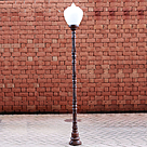 imagem do produto Poste It�lia 190cm VRF256 Para Ilumina��o Cl�ssica de Jardins e �reas Externas 