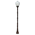 imagem do produto Poste It�lia 190cm VRF256 Para Ilumina��o Cl�ssica de Jardins e �reas Externas 