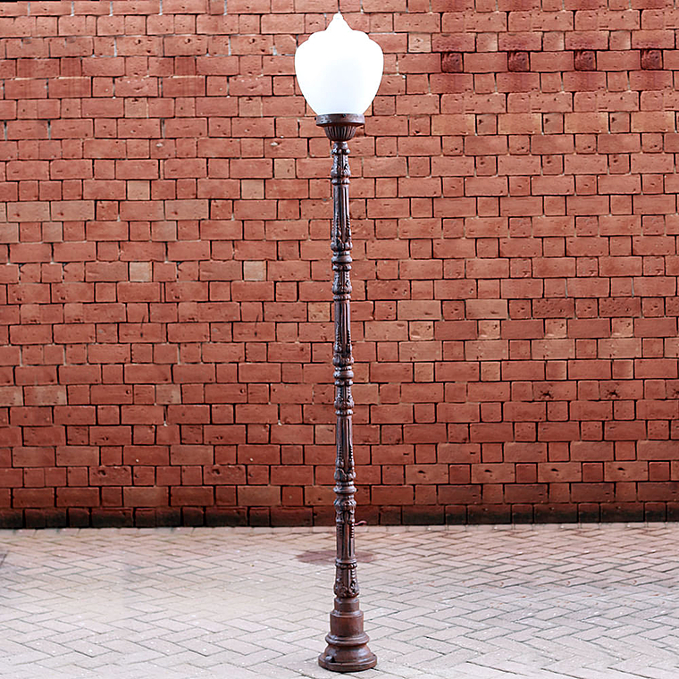 imagem do produto Poste It�lia 190cm VRF256 Para Ilumina��o Cl�ssica de Jardins e �reas Externas 