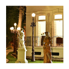 imagem do produto Poste Rio Antigo 1 com Capitel 400cm - VRF025