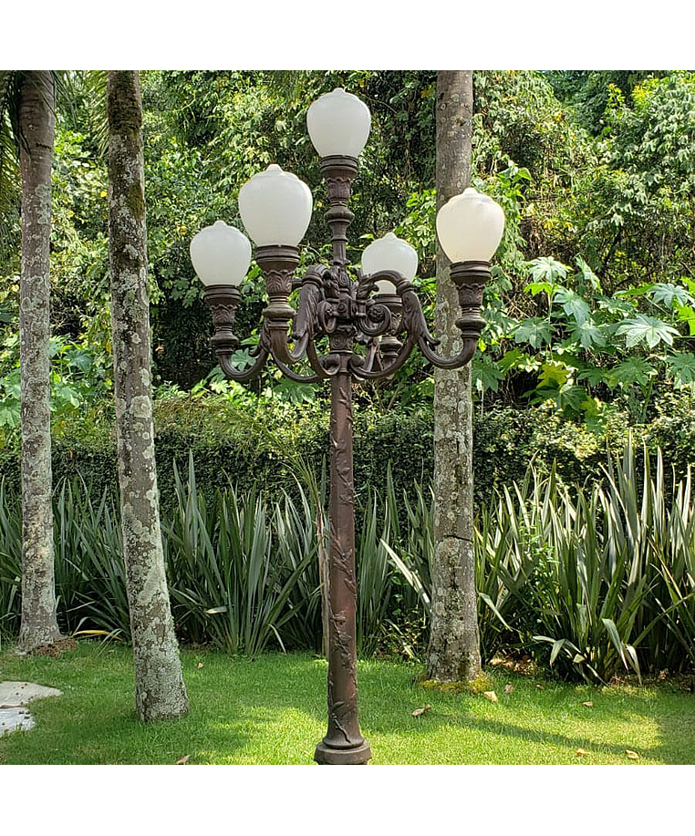 imagem do produto Poste Rio Antigo 400cm VRF026 Para Ilumina��o Cl�ssica e Projetos Monumentais