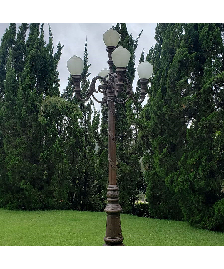 imagem do produto Poste Rio Antigo 400cm VRF026 Para Ilumina��o Cl�ssica e Projetos Monumentais