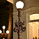 imagem do produto Poste Rio Antigo com Capitel 400cm VRF025 Para Ilumina��o Cl�ssica e Projetos Monumentais 