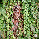 imagem do produto Rosto India Ferro Fundido 49cm - VRF064A  Arte Decorativa