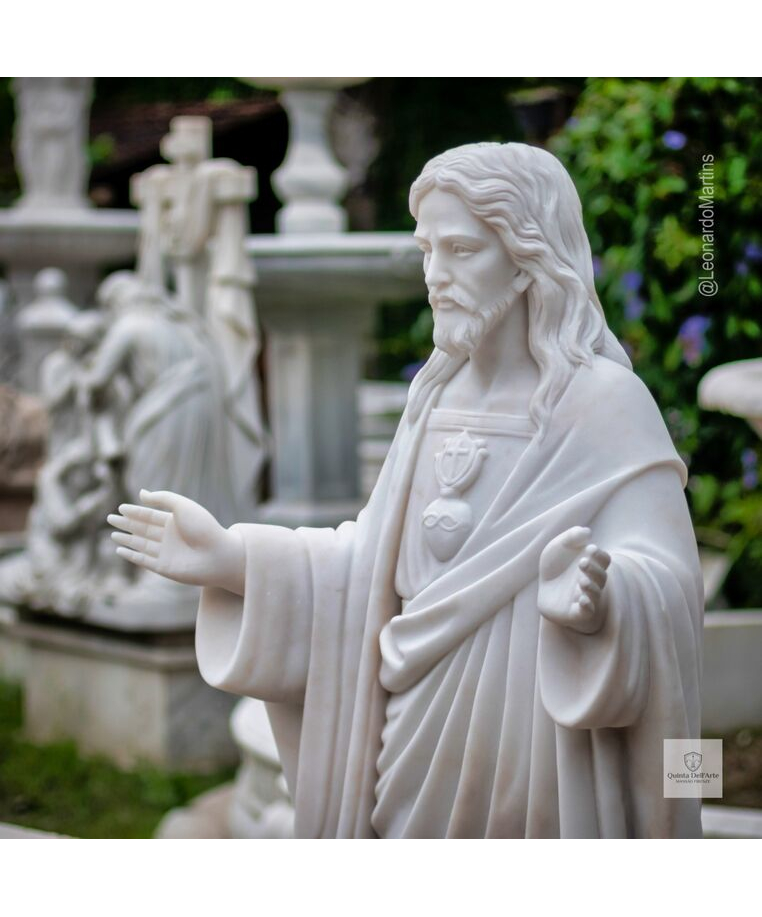 imagem do produto Sagrado Cora��o de Jesus Bra�os Abertos 160cm - IMP356 Escultura Religiosa Cl�ssica