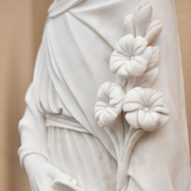 imagem do produto S�o Jos� M�rmore Branco 160cm - IMP351 Escultura Religiosa 