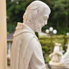 imagem do produto S�o Jos� M�rmore Branco 160cm - IMP351 Escultura Religiosa 