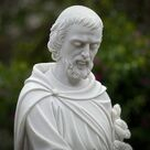 imagem do produto S�o Jos� M�rmore Branco 160cm - IMP351 - Escultura Religiosa Cl�ssica para Ambientes