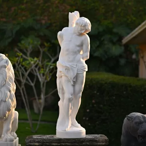 imagem de São Sebastião de Bernini Mármore 160cm - IMP370