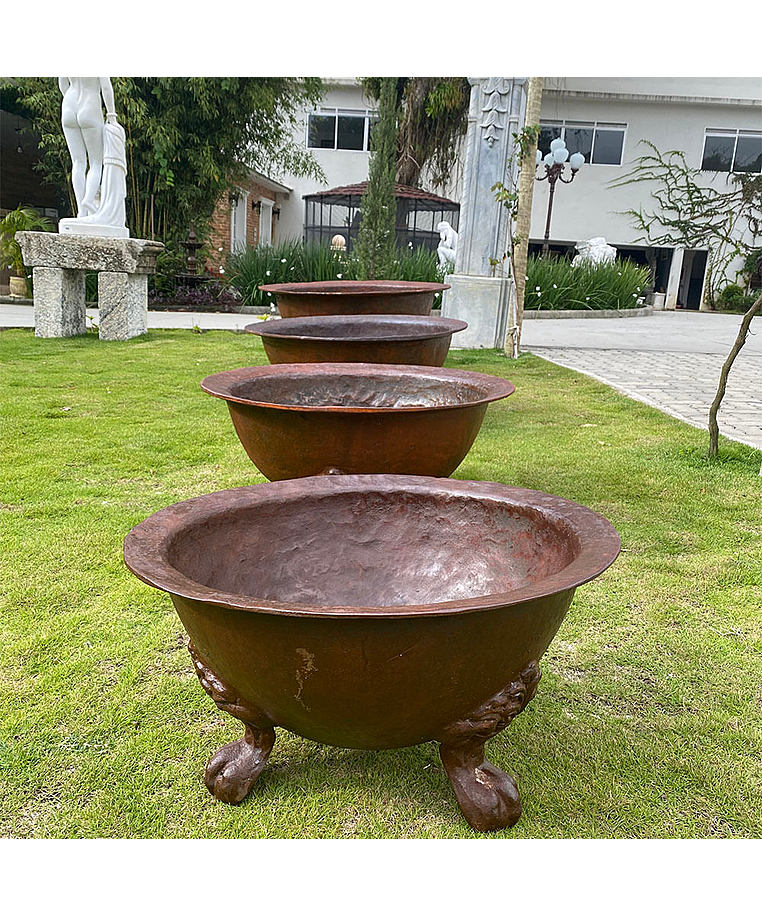 imagem do produto Tacho Gigante em Ferro Fundido 59cm VRFF304 Presen�a Marcante