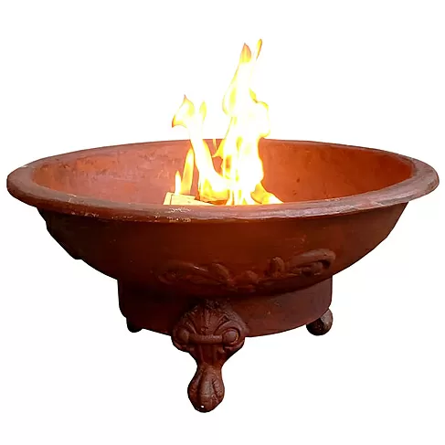 imagem de Tacho Pequeno em Ferro Fundido 30cm VRF154 Rusticidade e Autenticidade Decorativa