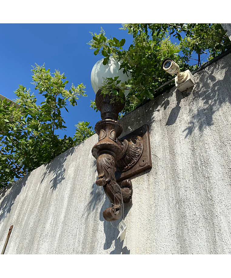 imagem do produto Tocheiro M�dio 78cm VRF023 Decorativo para Jardim e �reas Externas Sofisticadas 