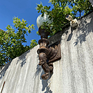 imagem do produto Tocheiro M�dio 78cm VRF023 Decorativo para Jardim e �reas Externas Sofisticadas 