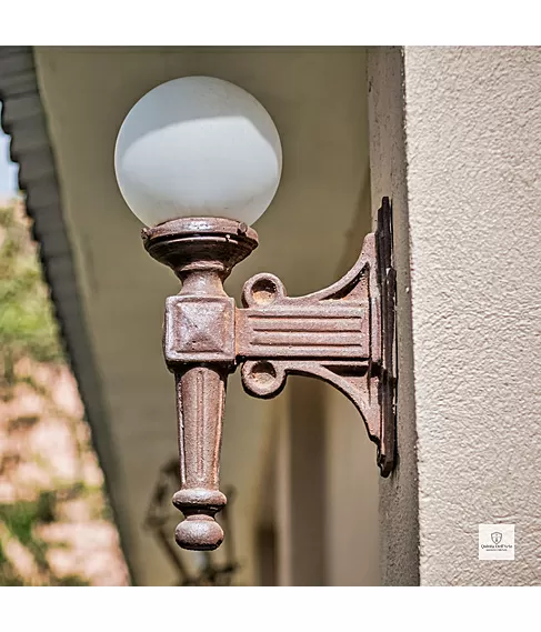 imagem de Tocheiro Pequeno 37cm VRF022 Decorativo para Jardim e Iluminação Sofisticada 