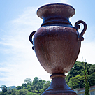 imagem do produto Vaso de Ferro Fundido Decorativo Anfora Lisa em Ferro Fundido 85cm - VF037  Refinado