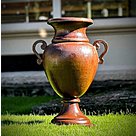imagem do produto Vaso de Ferro Fundido Decorativo Anfora Lisa em Ferro Fundido 85cm - VF037  Refinado