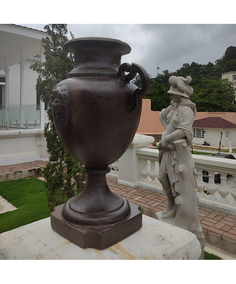 imagem do produto Vaso Decorativo �nfora Cara de �ndia 85cm  - VF037A