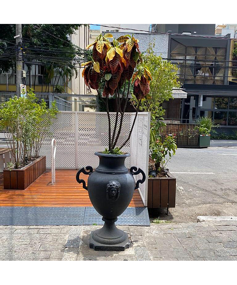 imagem do produto Vaso Decorativo �nfora Cara de �ndia 85cm  - VF037A