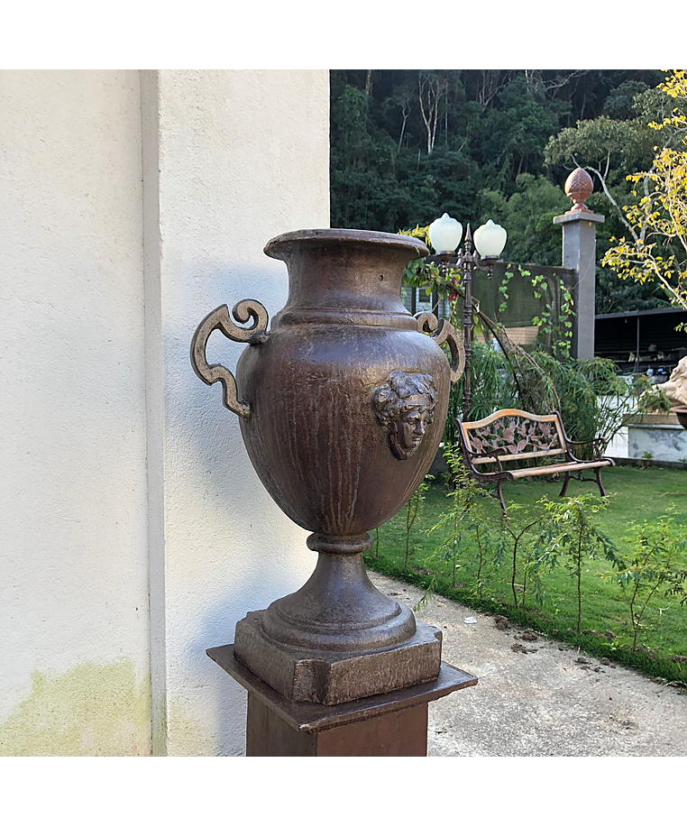 imagem do produto Vaso Decorativo �nfora Cara de �ndia 85cm  - VF037A