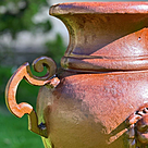 imagem do produto Vaso Decorativo Anfora Cara de Leao 85cm - VF037B Cl�ssico Imponente