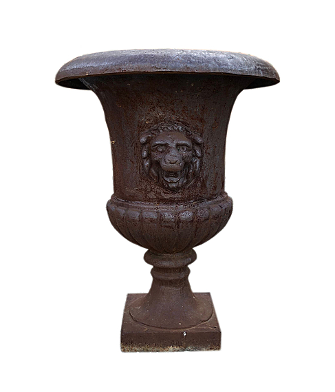 imagem de Vaso Decorativo Sculo XIX com Leo sem Ala 78cm - VF033