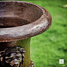 imagem do produto Vaso Decorativo S�culo XIX com Le�o sem Al�a 78cm - VF033